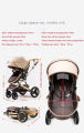 Belecoo Baby Stroller 2 in 1/3 in 1 High Landscape Pushchair Reclining Baby Carriage Foldable Pushchair Cradle Puchair.