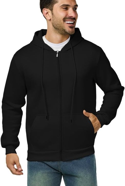 Hoodies for Men Women - Exclusive quality Soft Cotton Men's Sweatshirtโ Full Sleeve Zip Hooded Sweatshirt For Winter
