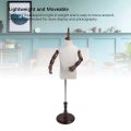 Kid Mannequin Realistic Clothing Display Mannequin Easy To Assemble Steady with Round Base for Apparel Window Shop Display. 