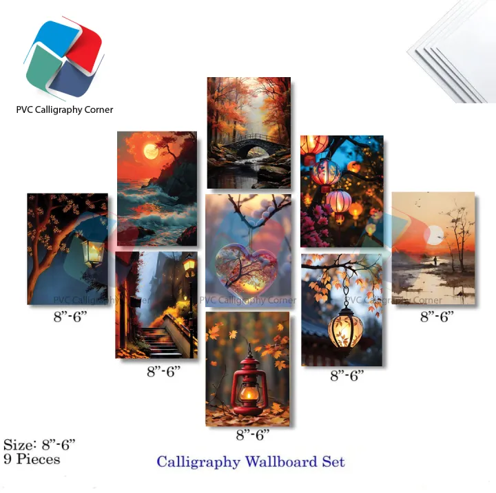 Wall%20Decor%209%20Piece%20PVC%20Combo%20Set%20for%20Home%20and%20Office%206x8%20Inch%20-%20Image%202