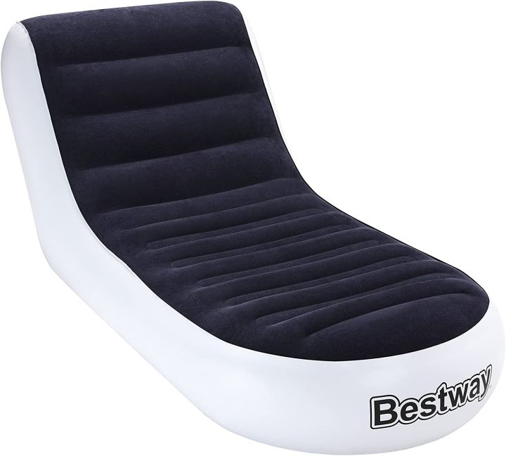 Bestway Sports Inflatable Chair Lounger, 165 x 33 x 79 cm