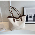 Oxford Cloth Bag Bag Women's Large Capacity 2024 New Fashion Simple Shoulder Bag Premium Commuter Tote Bag.