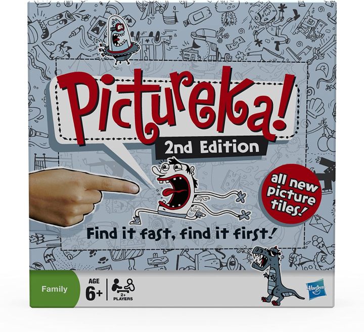 Hasbro Pictureka 2nd edition board Game for kids-E8270
