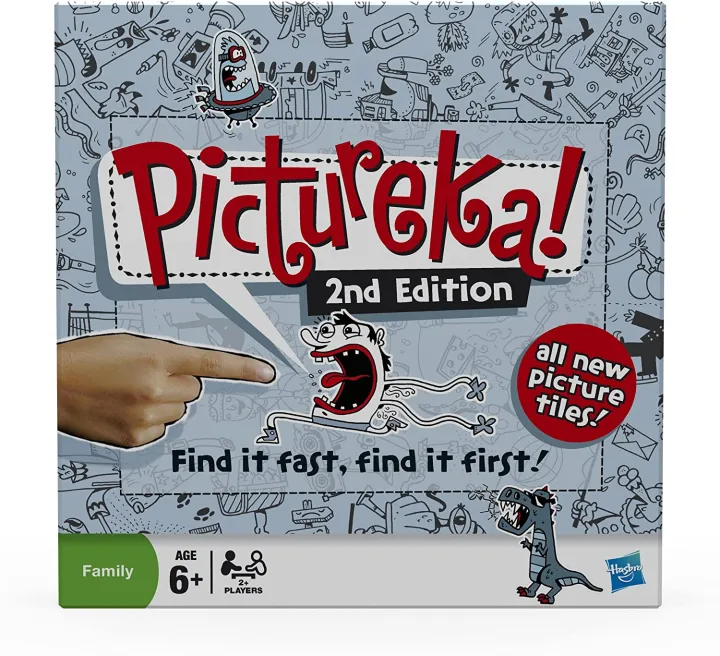 Hasbro Pictureka 2nd edition board Game for kids-E8270