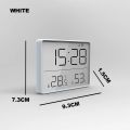 Biencore S68 Magnetic Digital Alarm Clock Lcd Large Screen Displays Desk Clocks Thermometer Meter Humidity Monitor Wall Clock. 