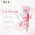 LAIKOU Japan Sakura Foot Cream Deep Moisturizing Nourishing Soften Skin 30g. 