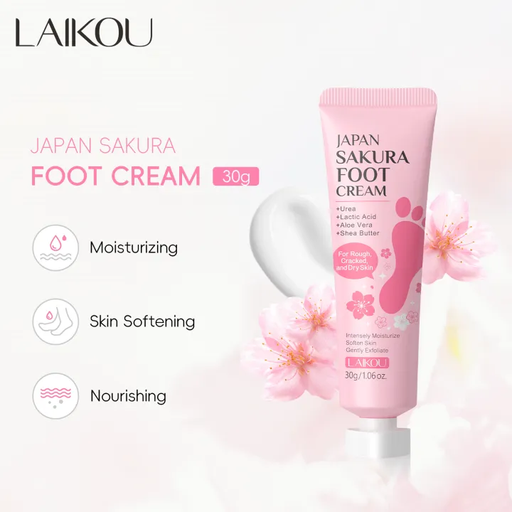 LAIKOU%20Japan%20Sakura%20Foot%20Cream%20Deep%20Moisturizing%20Nourishing%20Soften%20Skin%2030g%20-%20Image%209