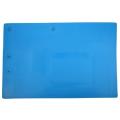 Magnetic Insulation Silicone Soldering Mat 12.5×9 Inch Magnetic Silicone Pad Desk Mat Heat Resistant Work Mat 500°C For Repair Electronics Watch Cellphone Laptop BGA.