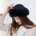 New Thick Warm Russian Hat Ladies Suede Bomber Hat Windproof Women Fur Hat Female Mongolia Cap Women Fox Fur Skullies Beanies. 