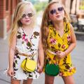 Baby Girls Floral Romper Bodysuit Jumpsuit Kids Sleeves Clothes. 