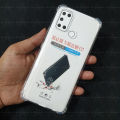 For Realme 7i / C17 Soft TPU Clear Transparent Shockproof Airbag Back Cover Case. 