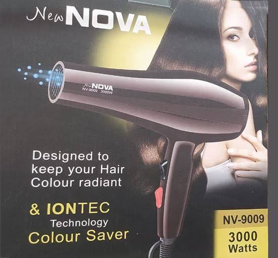 NOVA NV 9009 3000 Watts Professional Hair Dryer for Women