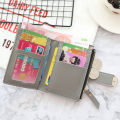 New Short Women Wallets Fashion Simple Cute Small Female Wallets PU Leather Card Holder Women's Purse.