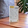 18W Type C Quick Fast Power Adapter With Type-C Cable Or Micro-B Cable Rimlo RC03 For (Note 7 Pro Note 8 Pro,8 lite Charger ETC -White. 