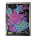 Star Space Glow in the Dark Multicolor Radium Wall Stickers with Glue Dots. 
