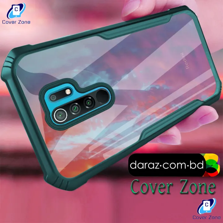 For%20Xiaomi%20Redmi%209%20/%20Redmi%209%20Prime%20/%20Poco%20M2%20Transparent%20Cxunddo%20Shockproof%20Back%20Cover%20Phone%20Case%20-%20Camera%20-%20Phone%20Back%20Cover%20-%20Image%204