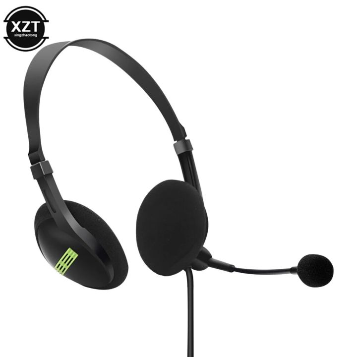 3.5mm%20Noise%20Cancelling%20Wired%20Headphones%20Adjustable%20Earphones%20Business%20Headset%20With%20Microphone%20For%20PC%20/Laptop/Computer%20-%20Image%206