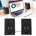 PC Speakers HiFi Deep Bass Adjustable Volume Plug and Play Desktop Speakers for TVs Computers Laptops Phones new. 