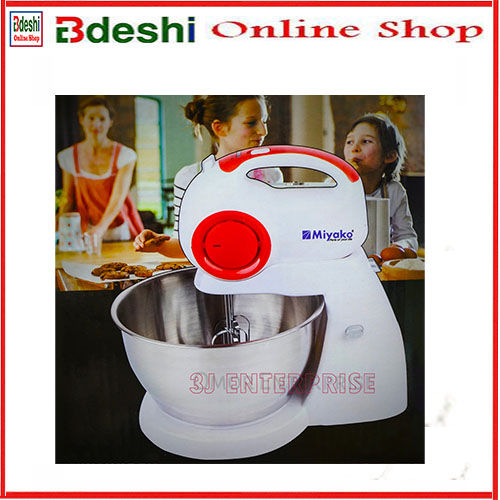 Miyako%20EGG%20Beater%20&%20Stand%20Mixer%20400%20Watt%20with%204%20Liter%20SS%20Bowl%20MF-216%20-%20Image%202