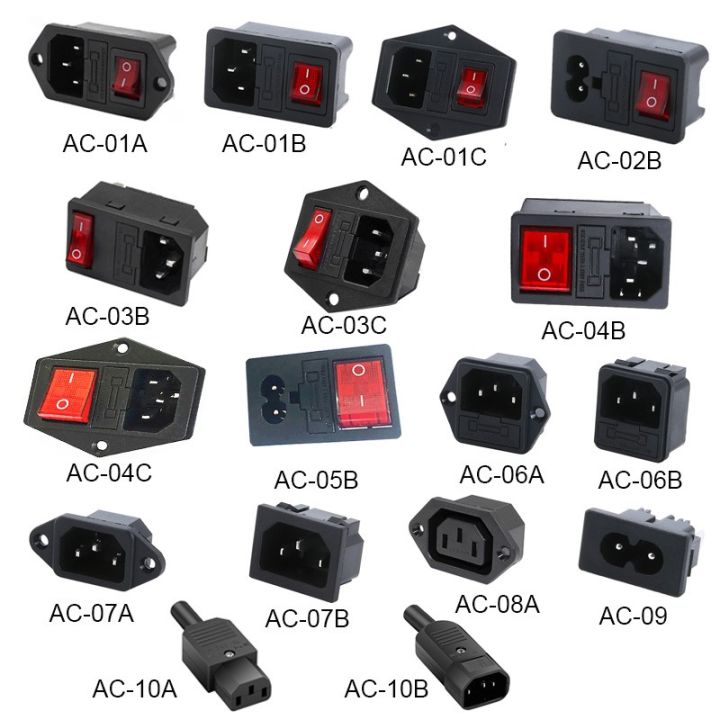 3%20Pin%20IEC320%20C14%20C15%20Electrical%20Socket%20LED%20250V%20Rocker%20Switch%20Brass%2010A%20Fuse%20Female%20Male%20Inlet%20Plug%20Pin%20Connector%20Computer%20Mount%20-%20Image%203