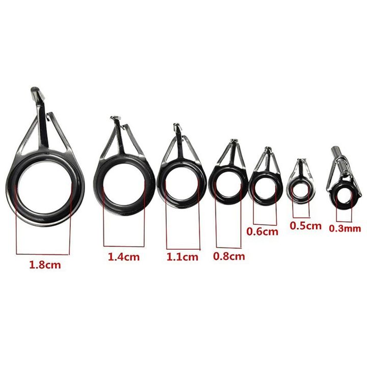 14Pcs/Set%20Fishing%20Rod%20Guides%20Tip%20Fish%205-18Mm%20Dia%20Pole%20Repair%20Kit%20Line%20Rings%20Eyes%20Set%20-%20Image%207