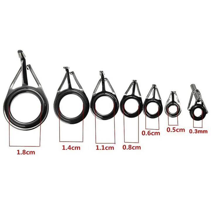 14Pcs/Set%20Fishing%20Rod%20Guides%20Tip%20Fish%205-18Mm%20Dia%20Pole%20Repair%20Kit%20Line%20Rings%20Eyes%20Set%20-%20Image%204