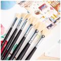 Deli 73896 Painting Brush Fan Bristle Set 6's.
