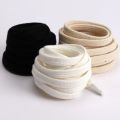 1Pair Flat Shoelaces Canvas Sneakers Sports Shoes Laces Classic Women Men Shoelace Solid Double White Black Allstar Shoe lace.