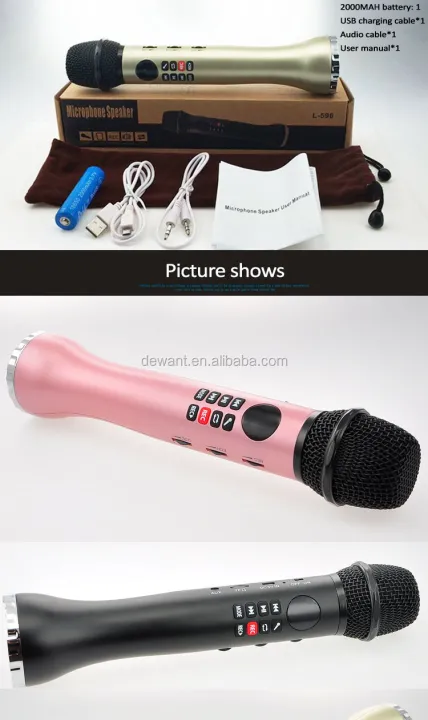 Karaoke%20L%20-%20598%20Bluetooth%20Microphone%20Portable%20Speaker,%20L-598%20Mini%20Portable%20Handheld%20Mobile%20Phone%20Karaoke%20Amplifier%20Wireless%20Microphone%20Speaker%20-%20Image%204