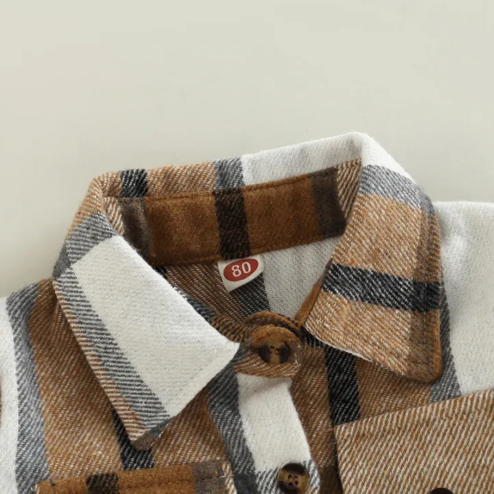 Toddler%20Baby%20Boy%20Girl%20Plaid%20Shirt%20Jacket%20Outfits%20Button%20Down%20Cardigan%20Kids%20Long%20Sleeve%20Coat%20Tops%20Fall%20Clothes%20-%20Image%204