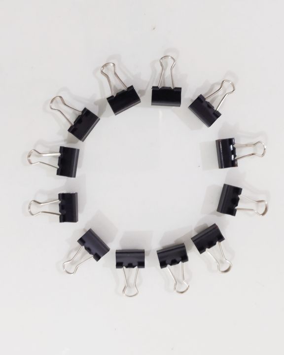 Binder%20Clip%2015mm%20/%20Paper%20Binder%20Clip%20(12%20Pieces)%20-%20Image%202