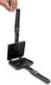 Exceptional Quality - Non -stick gas sandwich maker/toaster black and silver - Break Trend - Effortless Usage. 