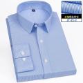High Quality Large Size S-8XL Men Social Dress Shirts Long Sleeved Classic Slim fit Elegant Formal Shirt For Man Blouses Clothes.