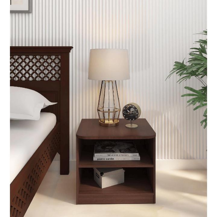 Royal Décor M02 Bed Side Table With Storag Size: 16*14*12 inches