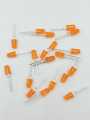 5mm Orange Color LED Pack of 20 Pieces. 