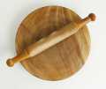 Sheesham Wood - Easy to Use and Clean - Beautifully patterned rolling board - Wooden Piri Belon - Roti Maker. 