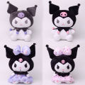 Sanrio Kuromi Plush Toys Soft Stuffed Cartoon Anime Plush Doll For Fans Gifts Collection. 