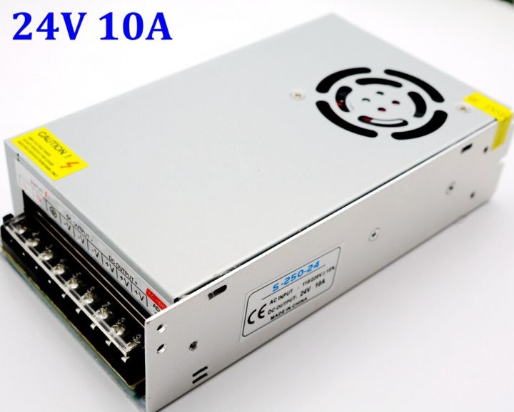 Power%20Supply%2024%20Volt%2010%20Amp%20240%20watt%20Metal%20case%20AC%20DC%20Regulated%20Switching%20Adapter%20for%20cctv%20/%20led%20lights%20&%20more%20-%20Image%204