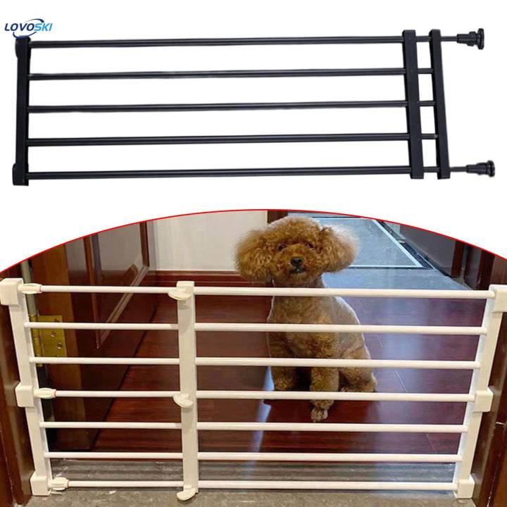 Expandable%20Gate%20Protector%20Barrier%20Retractable%20Dog%20Gate%20for%20Indoor%20Hall%20House%2039to60cmx36cm%20Black%20-%20Image%202