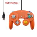 For Gamecube Controller USB Wired Handheld Joystick For Nintend For NGC GC Controle For MAC Computer PC Gamepad. 