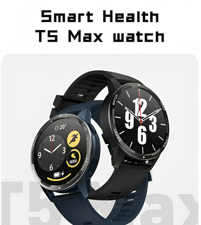 T5 MAX Smartwatch The Fashion Fitness New Test IOS Android Men Women