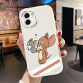 Hontinga for Vivo Y15A Y15S Y01 Back Cover PU Leather Cute Phone Case Soft Silicone Edge Mobile Cover.