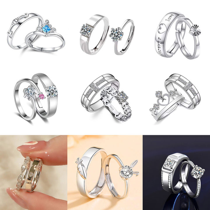 Luxury%20Zircon%20Couple%20Rings%20For%20Women%20Men%20Love%20Forever%20Heart%20Adjustable%20Open%20Ring%20Wedding%20Anniversary%20Jewelry%20-%20Image%202