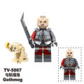 TV6409 The Lord of the Rings Building Blocks Gandalf Figures Sauron Toy Saruman Minifigures.