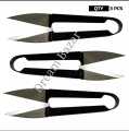 Embroidery Material Sewing Tools Snips Crafts Threads Cutters Scissors Ideal for Garment sewing Finishing tailoring fashion designing boutique stitching quilting alteration (3 Pcs).
