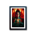 John Wick Movie Character Poster Print with A4 frame Home Decoration Frame. 