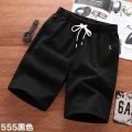 Cotton Linen Shorts Men's Korean Shorts Men's Summer Leisure Fifth Pants Men's Loose plus Size Beach Pants Summer.