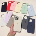 For Apple Iphone 15 Pro Silicone Case Soft Premium Box Silicone Case Liqiued Shock Proof Protective With Camera Bump Proection Mobile Phone Case Iphone15 Pro Maroon Black White Olive Green Sky Blue Pink Iphone 15Pro. 