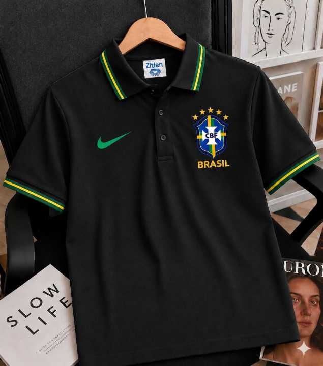 Brazil T-Shirt - Polo T Shirt For Men - Polo T Shirt For Men