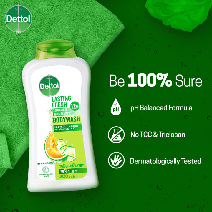 Dettol%20Lasting%20Fresh%20Body%20Wash%20with%20Refreshing%20Melon%20&%20Cucumber%20Fragrance,%2012%20Hours%20Odour%20Protection%20250ml%20Shower%20Gel%20-%20Image%203
